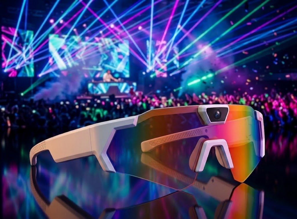 RaveVision Cam - The Festival Camera Glasses